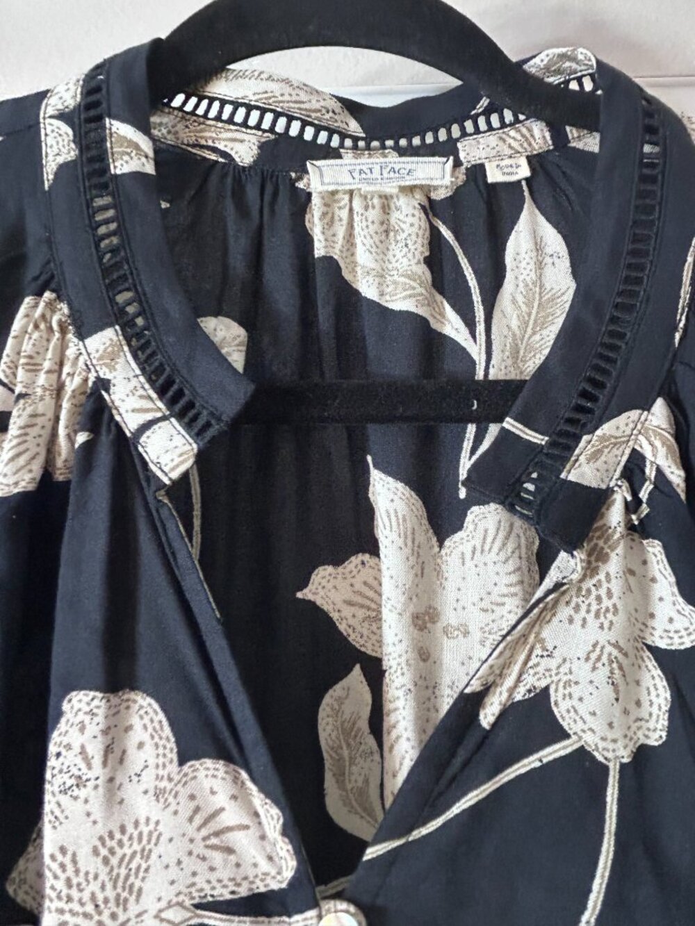 Women's FatFace Floral Dress Size 12 Like New - Picture 7 of 10